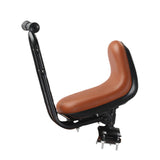 Maxbell Kids Bike Saddle Soft with Handlebar and Pedal for Mountain Bikes Road Bikes brown