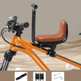 Maxbell Kids Bike Saddle Soft with Handlebar and Pedal for Mountain Bikes Road Bikes brown