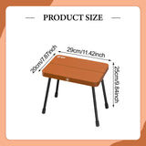 Maxbell Folding Camping Stool Footstool Foldable Small Bench for Hiking Picnic Beach Coffee