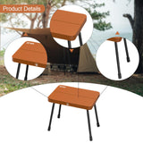 Maxbell Folding Camping Stool Footstool Foldable Small Bench for Hiking Picnic Beach Coffee