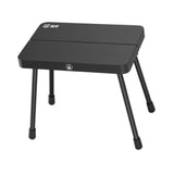 Maxbell Folding Camping Stool Footstool Foldable Small Bench for Hiking Picnic Beach Black