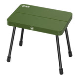 Maxbell Folding Camping Stool Footstool Foldable Small Bench for Hiking Picnic Beach Green