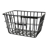 Maxbell Bike Basket Heavy Duty Bicycle Storage Basket for Outdoor Shopping 48cmx25cm