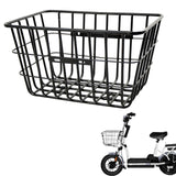 Maxbell Bike Basket Heavy Duty Bicycle Storage Basket for Outdoor Shopping 48cmx25cm