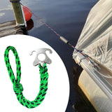 Maxbell Boat Tow Rope Easy to Use Tow Harness for Wakeboard Boating Tubing Connector Green and Black