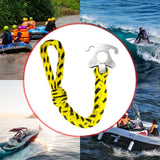 Maxbell Boat Tow Rope Easy to Use Tow Harness for Wakeboard Boating Tubing Connector Yellow and Black