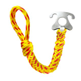 Maxbell Boat Tow Rope Easy to Use Tow Harness for Wakeboard Boating Tubing Connector Yellow and Red