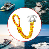 Maxbell Boat Tow Rope Easy to Use Tow Harness for Wakeboard Boating Tubing Connector Yellow and Red