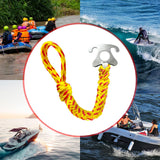 Maxbell Boat Tow Rope Easy to Use Tow Harness for Wakeboard Boating Tubing Connector Yellow and Red