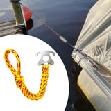 Maxbell Boat Tow Rope Easy to Use Tow Harness for Wakeboard Boating Tubing Connector Yellow and Red