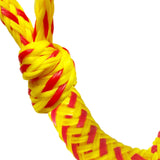 Maxbell Boat Tow Rope Easy to Use Tow Harness for Wakeboard Boating Tubing Connector Yellow and Red