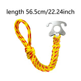 Maxbell Boat Tow Rope Easy to Use Tow Harness for Wakeboard Boating Tubing Connector Yellow and Red