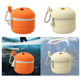 Maxbell Fly Fishing Box Fishing Tackle Fly Box for Park Outdoor Activities Riverside Orange