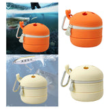 Maxbell Fly Fishing Box Fishing Tackle Fly Box for Park Outdoor Activities Riverside Orange