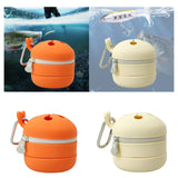 Maxbell Fly Fishing Box Fishing Tackle Fly Box for Park Outdoor Activities Riverside Orange