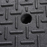 Maxbell Driveway Curb Ramp Lightweight Threshold Ramp for Truck Warehouse Bikes 50cmx50cmx5cm