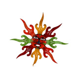 Maxbell Sun Wall Decor Collectible Metal Wall Art for Indoor Outdoor Farmhouse Patio