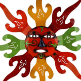 Maxbell Sun Wall Decor Collectible Metal Wall Art for Indoor Outdoor Farmhouse Patio