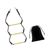 Maxbell Boat Rope Ladder Sturdy Climbing Rope for Sailboat Inflatable Boat Motorboat 3 Steps