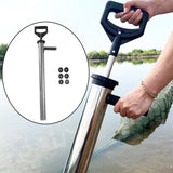 Maxbell Shrimp Pump with Handle Shrimp Extractor for Travel Outdoor Activities Beach