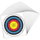 Maxbell 30Pcs Archery Target Papers Portable and Arrow Target for Youth Backyard