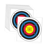 Maxbell 30Pcs Archery Target Papers Portable and Arrow Target for Youth Backyard