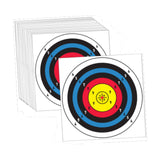 Maxbell 30Pcs Archery Target Papers Portable and Arrow Target for Youth Backyard