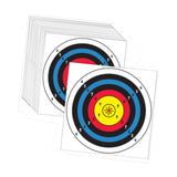 Maxbell 30Pcs Archery Target Papers Portable and Arrow Target for Youth Backyard