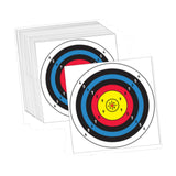Maxbell 30Pcs Archery Target Papers Portable and Arrow Target for Youth Backyard