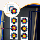 Maxbell 30Pcs Archery Target Papers Portable and Arrow Target for Youth Backyard