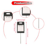 Maxbell Golf Score Sheet Device Record Score Keeper for Outdoor Exercise Competition
