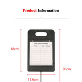 Maxbell Golf Score Sheet Device Record Score Keeper for Outdoor Exercise Competition
