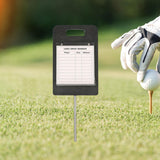 Maxbell Golf Score Sheet Device Record Score Keeper for Outdoor Exercise Competition