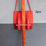 Maxbell 2Pcs Rock Climbing Rope Protector for High Altitude Work Save Mountaineering