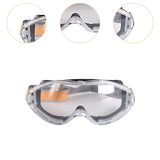 Maxbell Goggles Impactproof Soft Frame Clear Lens Anti Fog for Adults Work Men Women Black