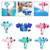 Maxbell Baby Swim Flotation Vest Toddlers Swim Float Vest Light Blue S Shark