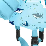 Maxbell Baby Swim Flotation Vest Toddlers Swim Float Vest Light Blue S Shark