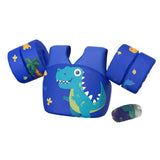 Maxbell Baby Swim Flotation Vest Toddlers Swim Float Vest Blue Dinosaur