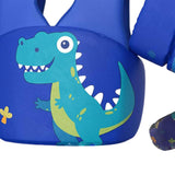 Maxbell Baby Swim Flotation Vest Toddlers Swim Float Vest Blue Dinosaur