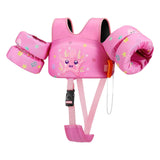 Maxbell Baby Swim Flotation Vest Toddlers Swim Float Vest Pink Starfish