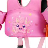 Maxbell Baby Swim Flotation Vest Toddlers Swim Float Vest Pink Starfish