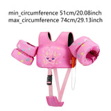 Maxbell Baby Swim Flotation Vest Toddlers Swim Float Vest Pink Starfish