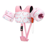 Maxbell Baby Swim Flotation Vest Toddlers Swim Float Vest Pink Little Dolphin
