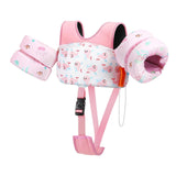 Maxbell Baby Swim Flotation Vest Toddlers Swim Float Vest Pink Little Dolphin