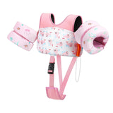 Maxbell Baby Swim Flotation Vest Toddlers Swim Float Vest Pink Little Dolphin