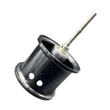 Maxbell Fishing Reel Spool Aluminum Lightweight Baitcasting Reel Spool for cc80 CR80 Black