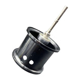 Maxbell Fishing Reel Spool Aluminum Lightweight Baitcasting Reel Spool for cc80 CR80 Black