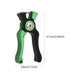 Maxbell Fishing Line Cutter Plier Non Slip Replacement Compact Lightweight Equipment Light Green Black