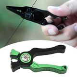 Maxbell Fishing Line Cutter Plier Non Slip Replacement Compact Lightweight Equipment Light Green Black