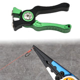 Maxbell Fishing Line Cutter Plier Non Slip Replacement Compact Lightweight Equipment Light Green Black